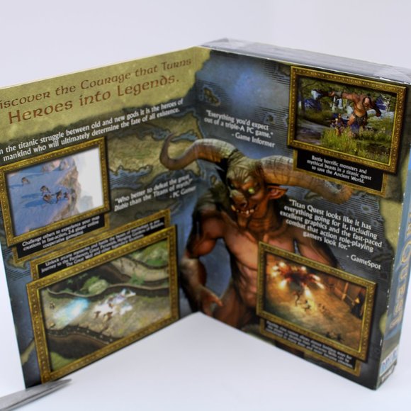 THQ Titan Quest PC Game CD ROM Software Iron Lore Role Playing 2006 - Picture 3 of 5